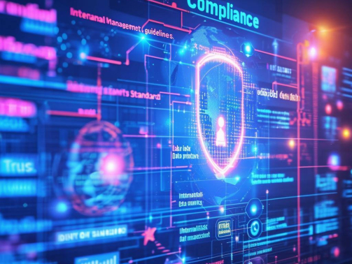Image representing compliance with international security risk management guidelines